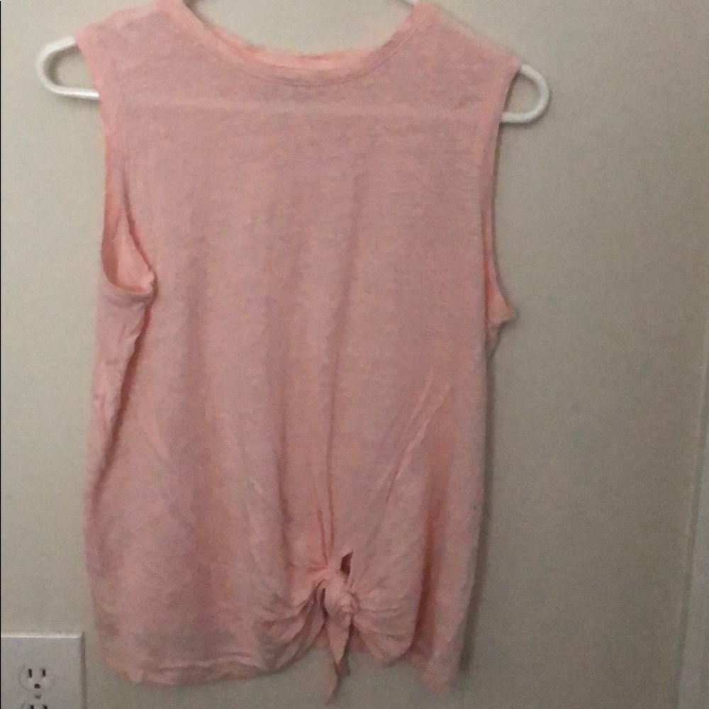 Light pink banana republic tank